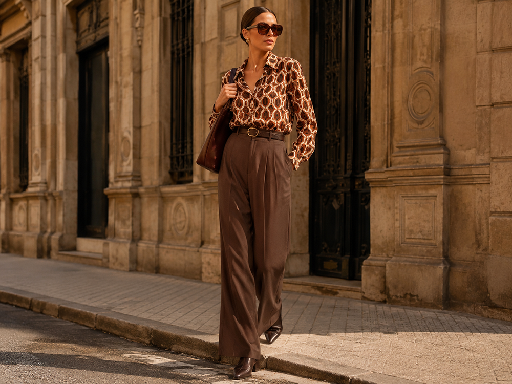 10 تا از ترند های لباس ۲۰۲۶ دخترانه تابستانی در ایران و جهان 28 chic street style against historic architecture