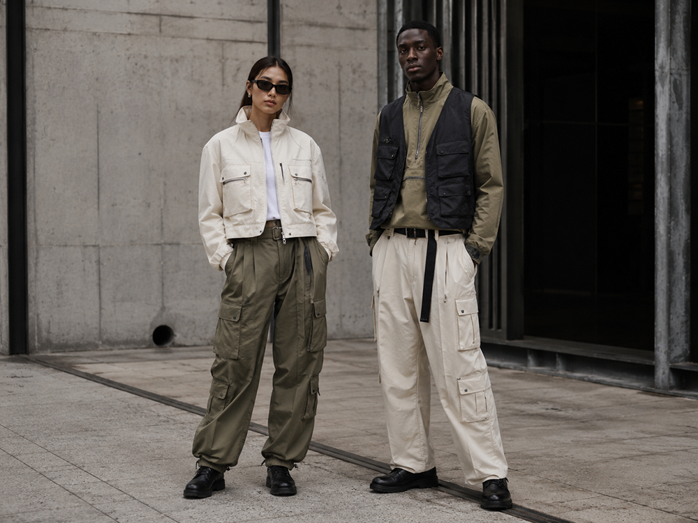 10 تا از ترند های لباس ۲۰۲۶ دخترانه تابستانی در ایران و جهان 23 urban street style in industrial setting