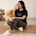 ست تیشرت و شلوار فدرا (میترا )استایل جذاب و متفاوت