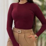 بادی ماندانا(یقه 5 سانت) فرم دهی زیبا به اندام