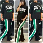 ست تیشرت و شلوار بیرون پوش BOSTON
