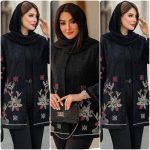 مانتو مجلسی رازقی ظاهر لوکس و خاص