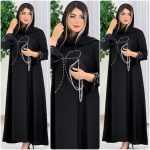عبا پاپیون کریستالی