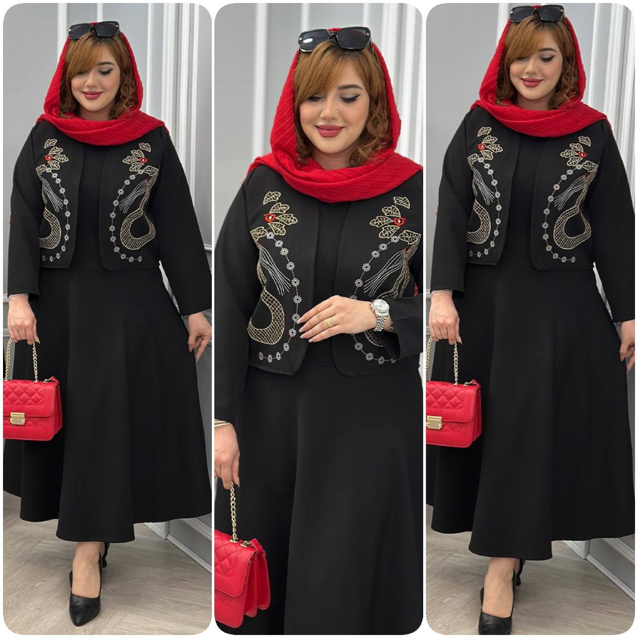 کت و سارافون مدل ثمر باکیفیت و خوش‌دوخت